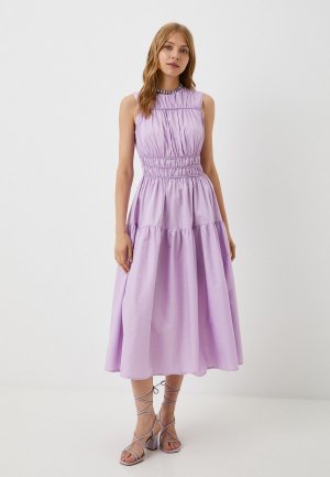 Платье Ina Vokich. Цвет: фиолетовый
