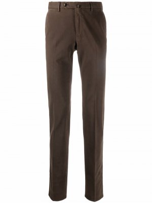 Прямые брюки чинос Pt01. Цвет: коричневый