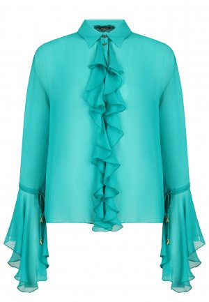 Блуза PATRIZIA PEPE. Цвет: зеленый