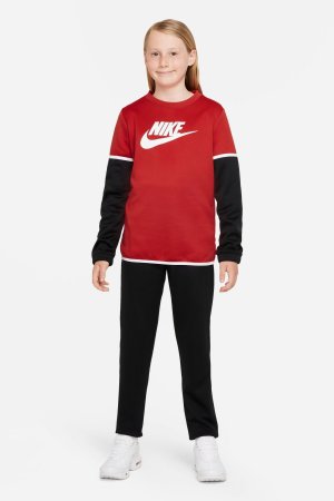 Спортивный костюм Futura из полиэстера , красный Nike