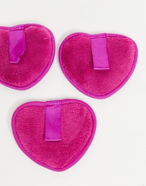 Подушечки для снятия макияжа в форме сердечек Skincare-Бесцветный Revolution