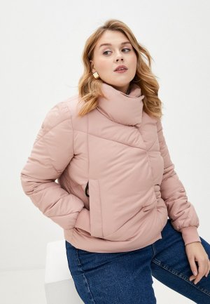 Куртка утепленная Mamma Mia. Цвет: розовый