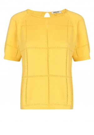 Блуза MAX&MOI. Цвет: желтый