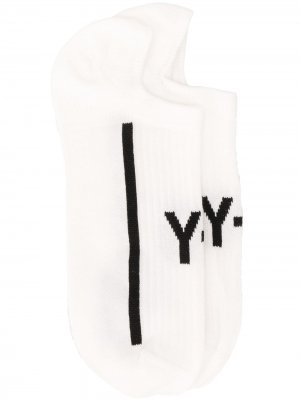 Носки с логотипом Y-3. Цвет: белый