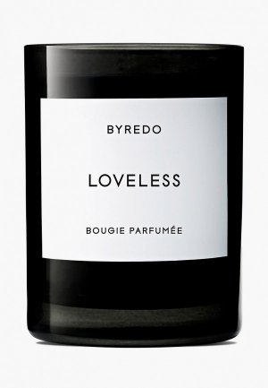 Свеча ароматическая Byredo LOVELESS Fragranced Candle 240 g. Цвет: прозрачный
