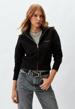 Олимпийка Calvin Klein Jeans. Цвет: черный