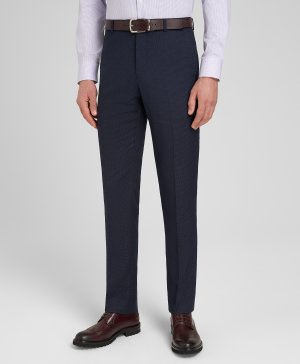 Костюмные брюки TR1-0225-S NAVY HENDERSON. Цвет: синий