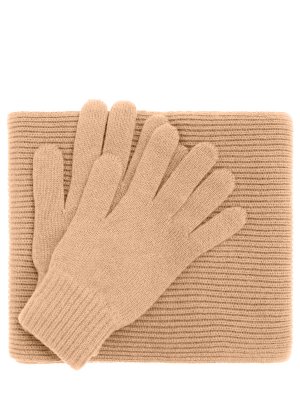 Комплект перчатки и шарф JOHNSTONS
