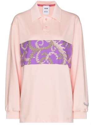 Рубашка поло с принтом Emilio Pucci. Цвет: розовый