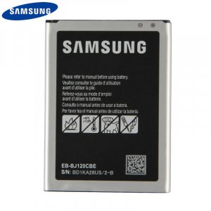 Оригинальный аккумулятор EB-BJ120CBE для Galaxy Express 3 J120A J120 J120F J120h J120ds EB-BJ120CBU EB-BJ120BBE NFC 2050 мАч Samsung