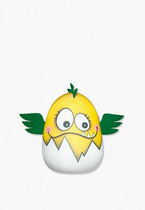 Игрушка мягкая Штучки, к которым тянутся ручки игрушка-антистресс Дракон в яйце. Цвет: желтый