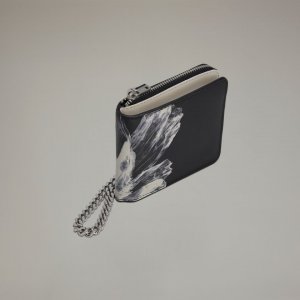 Кошелек adidas Y-3 Floral Wallet, черный