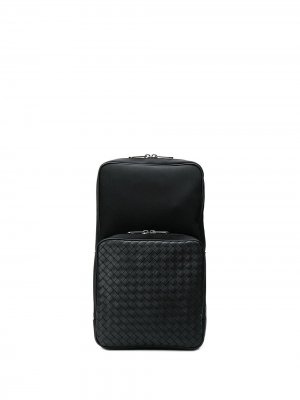 Рюкзак с карманами Bottega Veneta. Цвет: черный