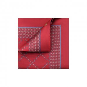 Шелковый платок Zilli. Цвет: красный