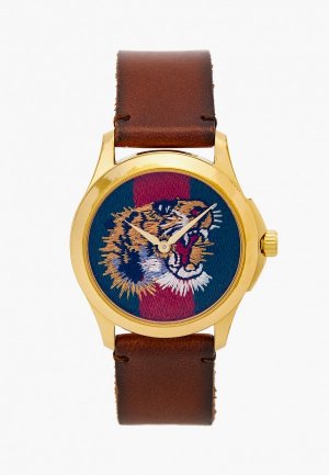 Часы Gucci Le Marche Des Merveilles YA126497. Цвет: коричневый