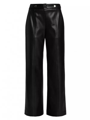 Кожаные штаны Rylan Vegan , цвет noir Elie Tahari