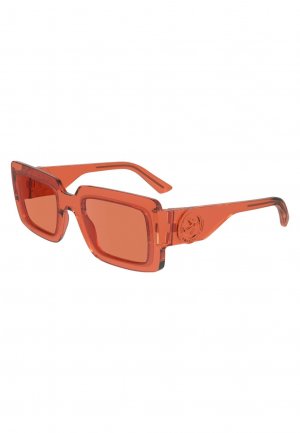 Солнцезащитные очки , оранжевые Longchamp