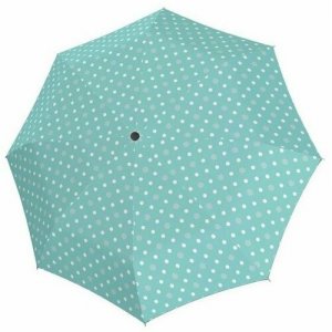 Зонт-трость , бирюзовый Doppler. Цвет: бирюзовый/голубой