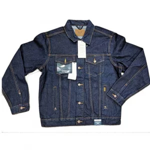 Джинсовая куртка мужская 12065 синяя XL Montana. Цвет: синий