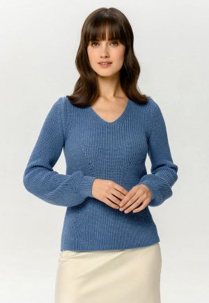 Пуловер Scandica Berta. Цвет: синий