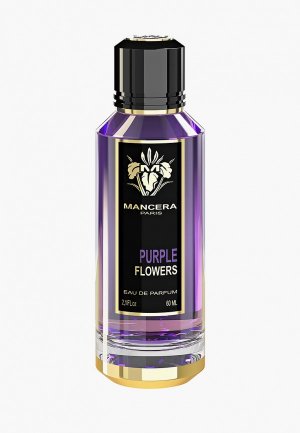 Парфюмерная вода Mancera Purple Flowers EDP, 60 мл. Цвет: прозрачный