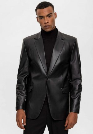 Короткое пальто , цвет black Antioch