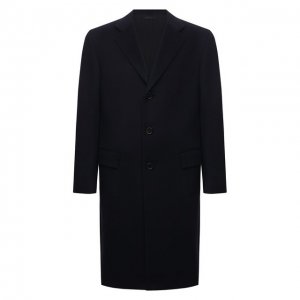 Кашемировое пальто Brioni. Цвет: синий