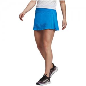 Юбка Adidas T PREMIUM SKIRT Женщины HA7625 2XS. Цвет: голубой