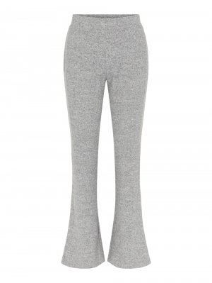 Расклешенные брюки PIECES Pam, пестрый серый