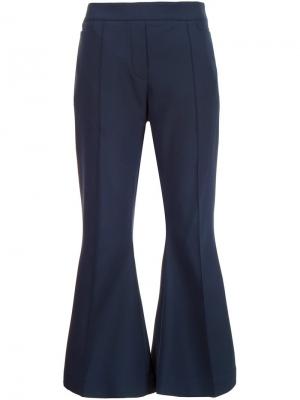 Укороченные расклешенные брюки Ellery. Цвет: синий