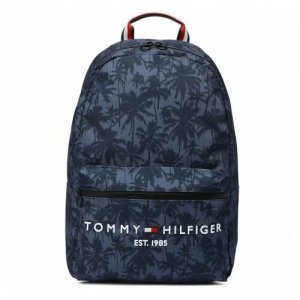 Рюкзак AM0AM07642 темно-синий Tommy Hilfiger. Цвет: синий