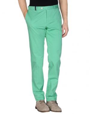 Повседневные брюки G.T.A. MANIFATTURA PANTALONI. Цвет: светло-зеленый