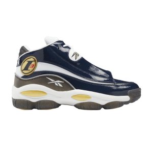 Пакет  Answer DMX NCAA — кроссовки унисекс Джорджтауна, синие университетские, темно-синие туфли, белые HR1061 Reebok