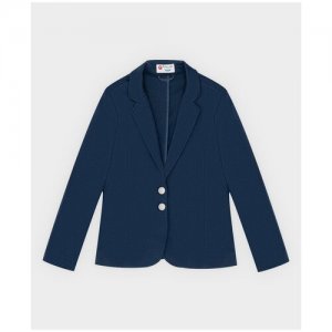 Пиджак , размер 146, синий Button Blue. Цвет: синий