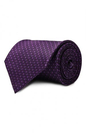 Шелковый галстук Stefano Ricci. Цвет: фиолетовый