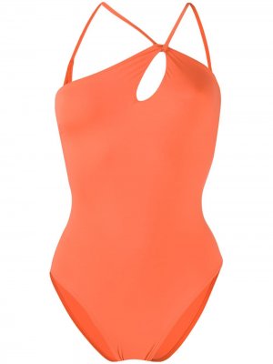 Слитный купальник Mariana с вырезами Sian Swimwear. Цвет: оранжевый