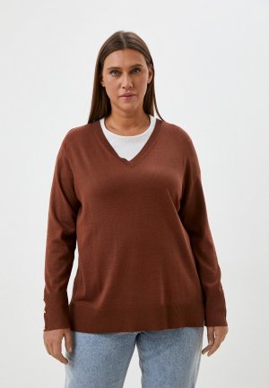 Пуловер Rosa Thea. Цвет: коричневый
