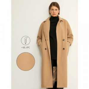 Пальто , размер XS, бежевый Concept club. Цвет: бежевый