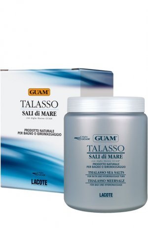 Соль для ванны Talasso (1000g) GUAM. Цвет: бесцветный