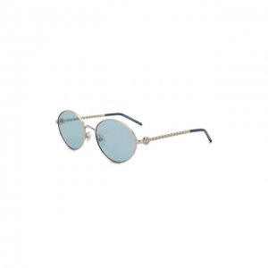 Солнцезащитные очки Elie Saab. Цвет: синий