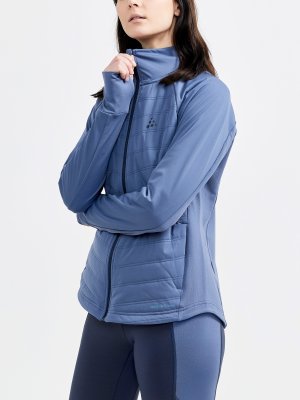 Куртка утепленная женская ADV Charge, Голубой Craft. Цвет: голубой