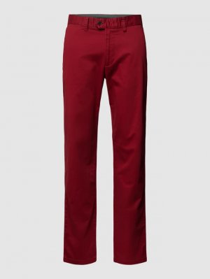 Тканевые брюки однотонного дизайна , вишнево-красный Christian Berg