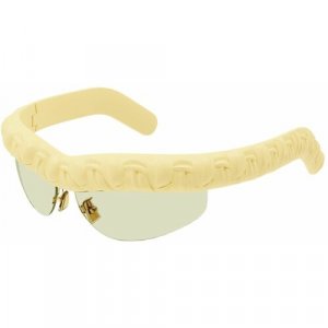 Солнцезащитные очки, бежевый Bottega Veneta. Цвет: бежевый/желтый