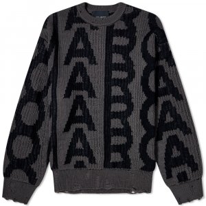 Джемпер Monogram Distressed Sweater Marc Jacobs