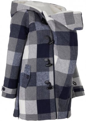 Шерстяная куртка для беременных на плюшевой подкладке / новорожденных , синий Bpc Bonprix Collection