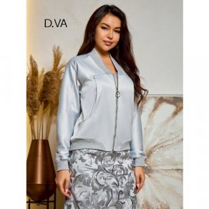 Пиджак , размер 46, серый D.va. Цвет: серый