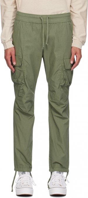Зеленые свободные брюки-карго John Elliott