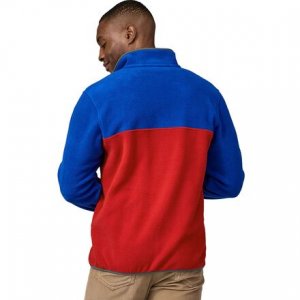 Легкий флисовый пуловер Synchilla Snap-T мужской , цвет Touring Red Patagonia
