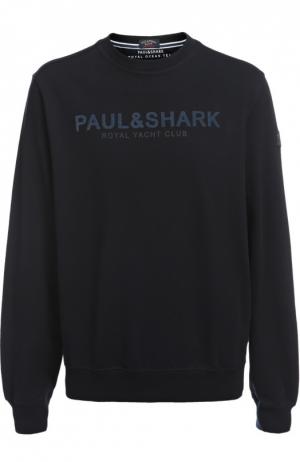 Пуловер джерси Paul&Shark. Цвет: темно-синий