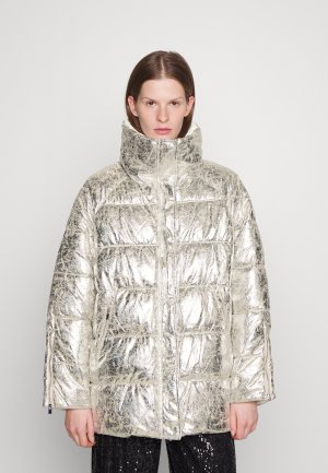 Пальто зимнее , металлический Pinko